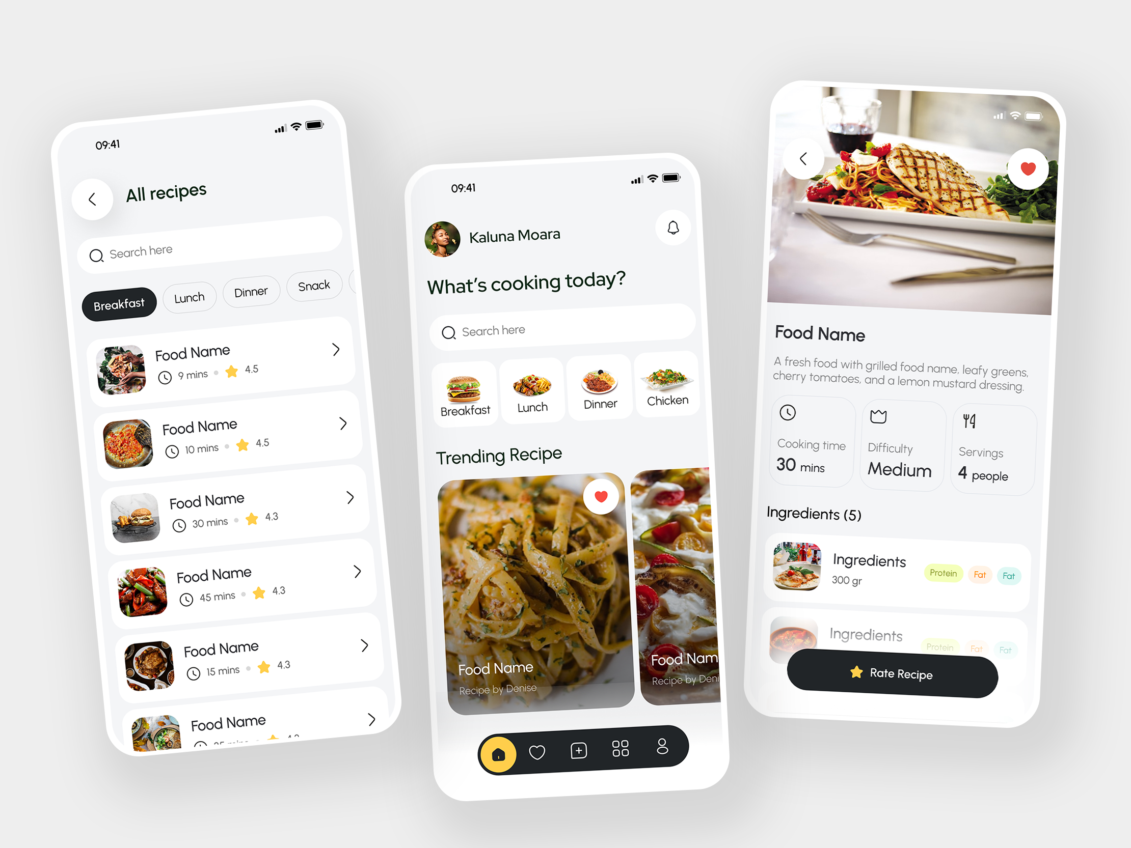 Restaurant Mobile App Design app design dashboard design design figma design figma website landing page design ui ui design ui ux design