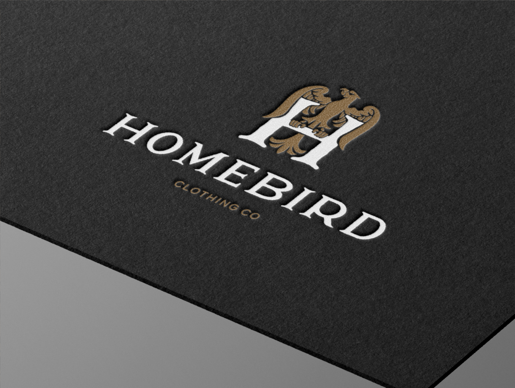 Example of Homebird Logo Mockup
