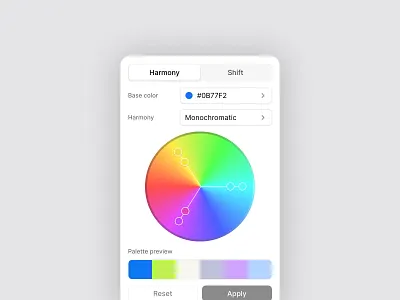 Mastering the Geometry of Color | Dizno app design color palette geometry geometry of color mobile app design ui