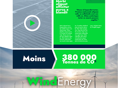 Green Energy corporate design graphic design simple template ui ux vector webdesign
