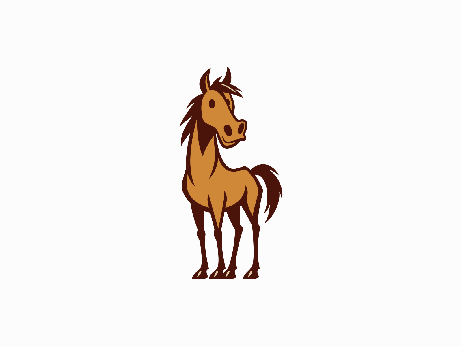 Friendly Horse Logo
