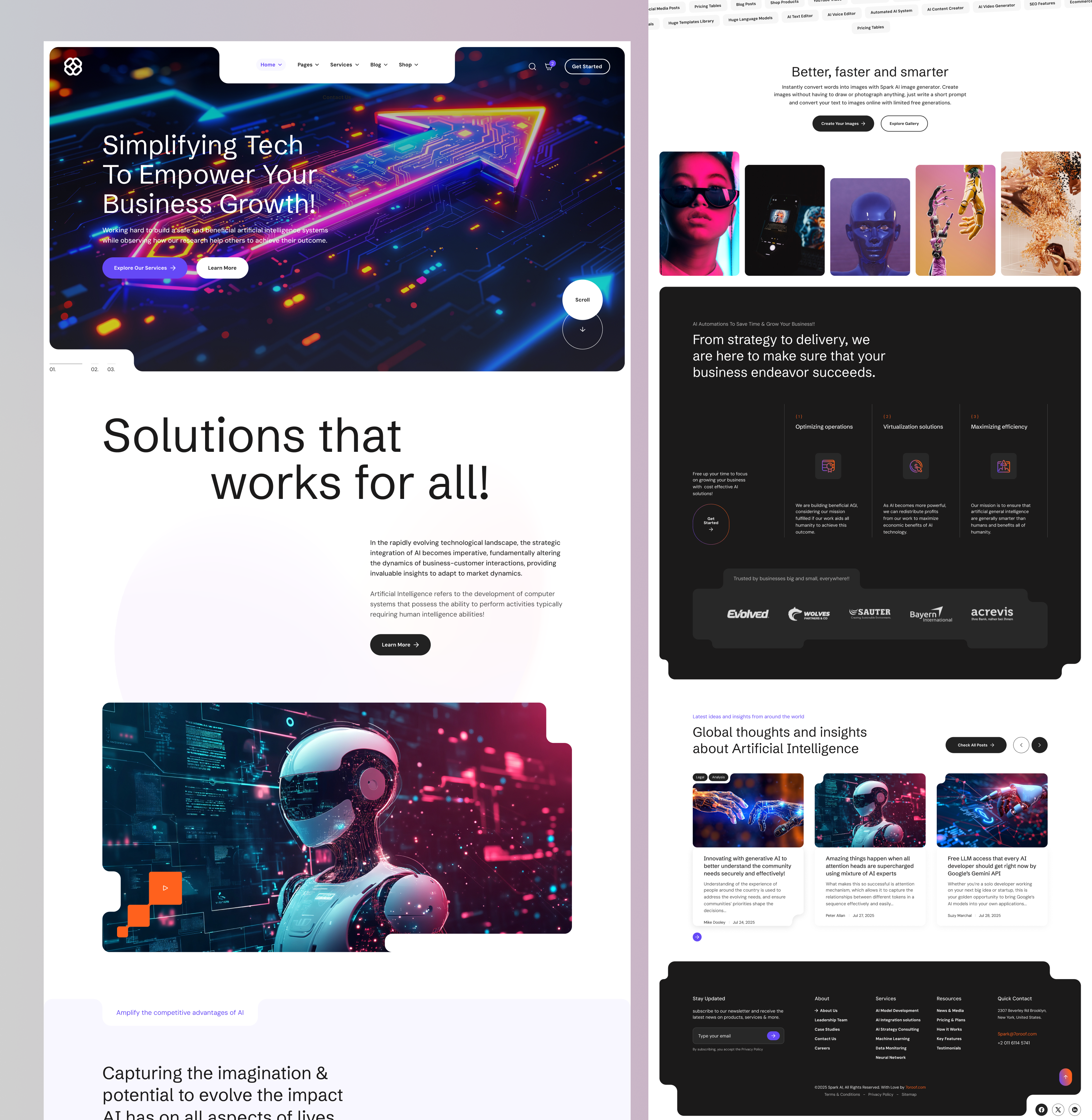 Exploring a modern AI SaaS landing page concept figma landingpage productdesign saas uidesign uxdesign webdesign