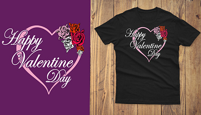 VALENTAIN T SHIRT DESIGN graphic design illustration t shirt t shirt design valentine t shirt design.