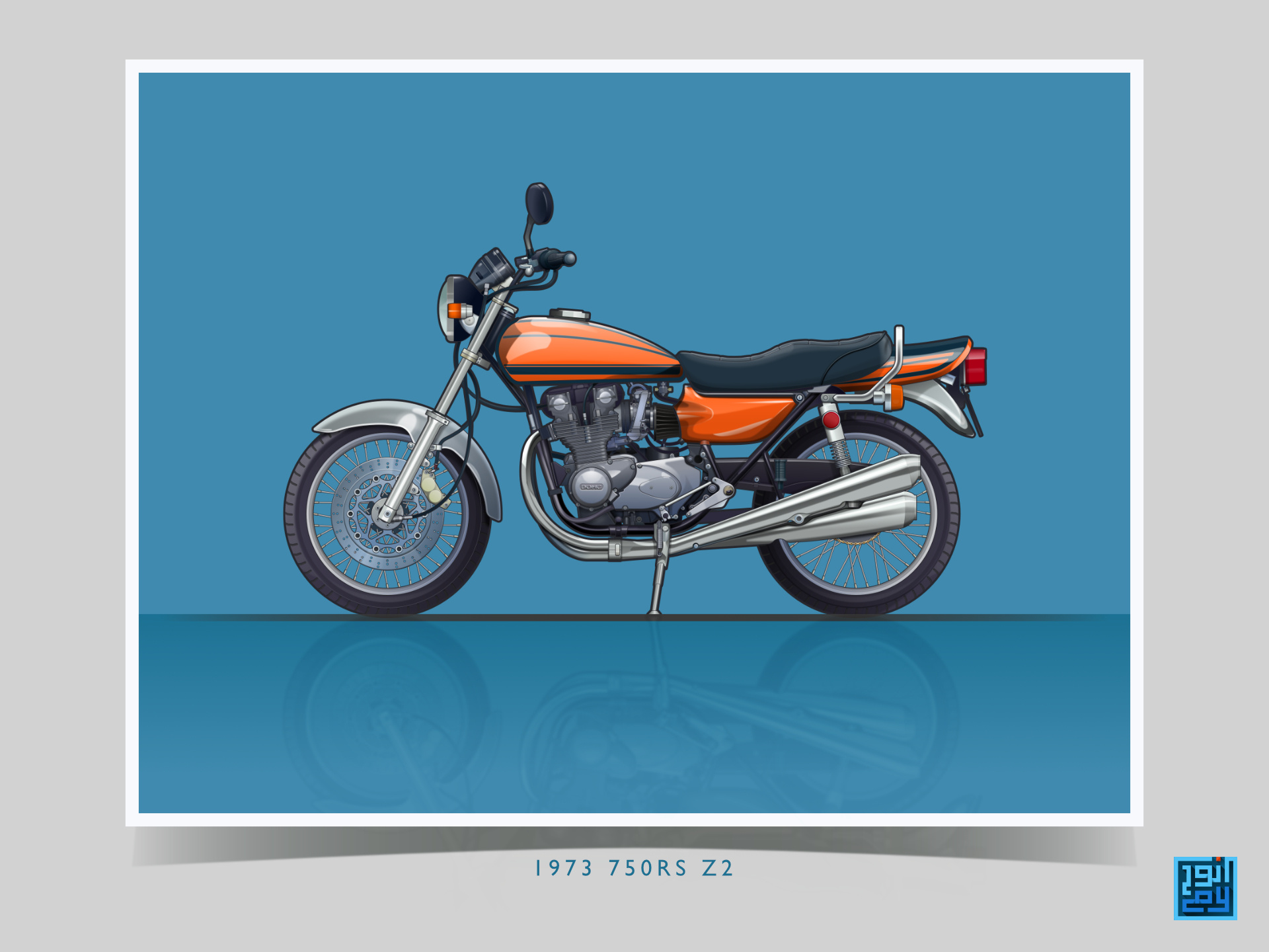 The Art of Wheels Kawasaki 750RS Z2