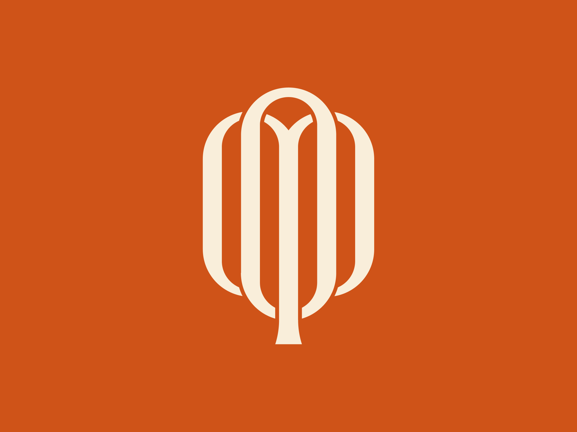 Minimal Tree Logo abstract animation boutique branding clean exclusive hospitality hotel identity logo luxury minimalist motion graphics nature organic plant premium symmetrical tree wellness