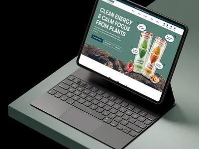 POWRD - Energy Drink Website Design branding business clean company design ecommerce elegant energetic energy energy drink energy drink website landing page logo minimal modern powrd product product website uiux webflow
