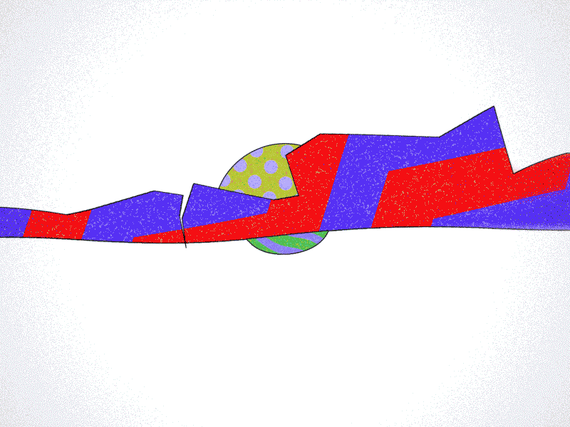 Waves 2d after effects animation art design gif graphic design illustration motion graphics