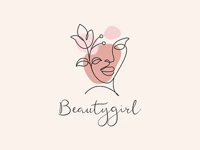 Logo design flat graphic design logo minimal typography vector