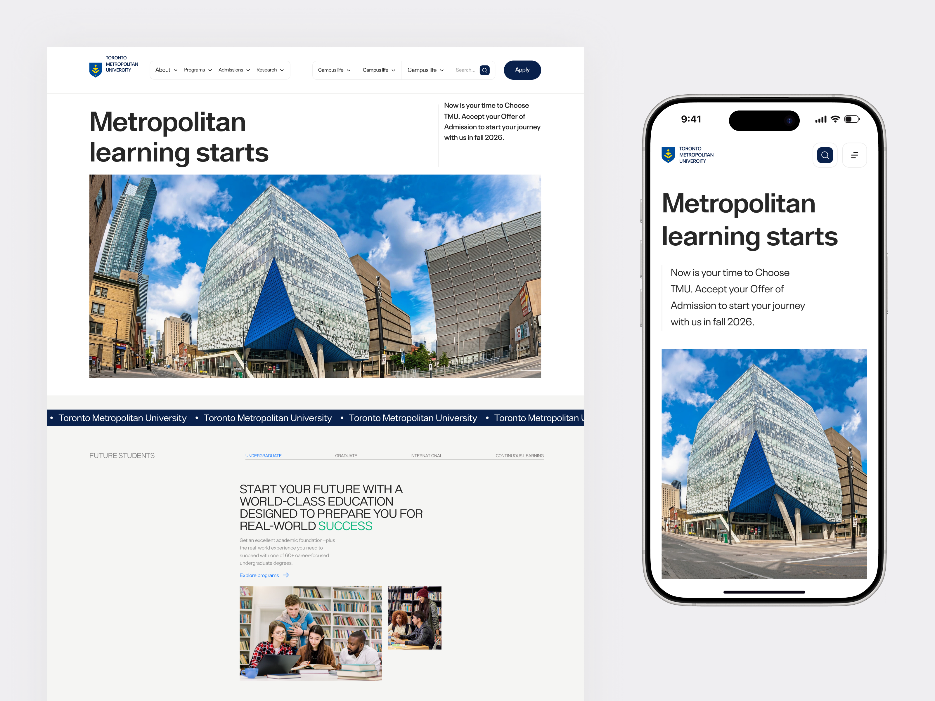 Example of Website Design And Development