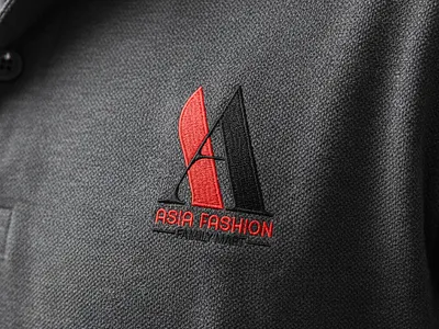 Asia Fashion Logo | Clothing & Tailoring Brand Identity apparel boutique brand identity branding clothing brand clothing store creative design fashion fashion logo logo logo design luxury fashion minimal modern monogram red black logo retail stylish tailoring textile