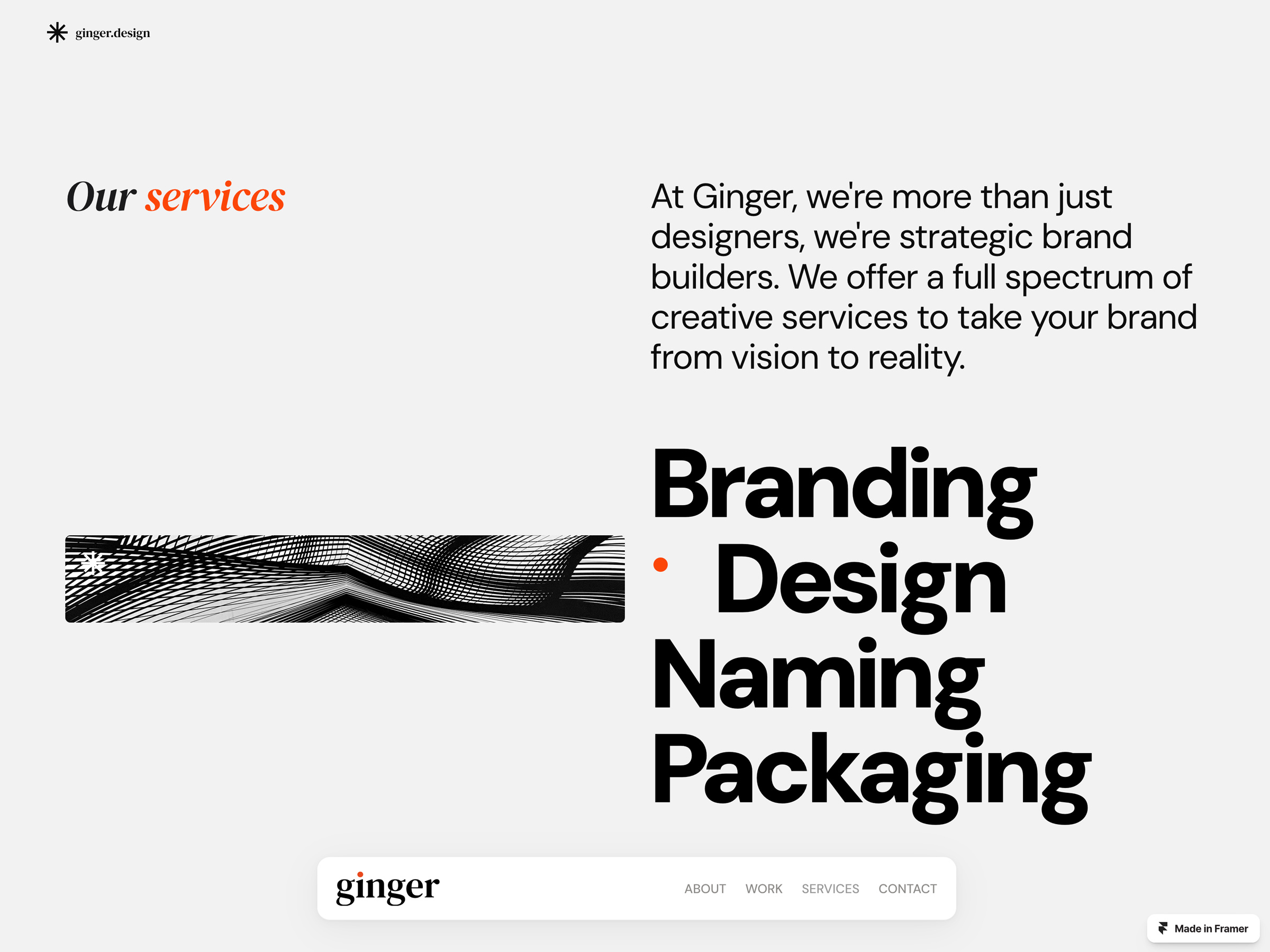 Example of Framer Design And Development