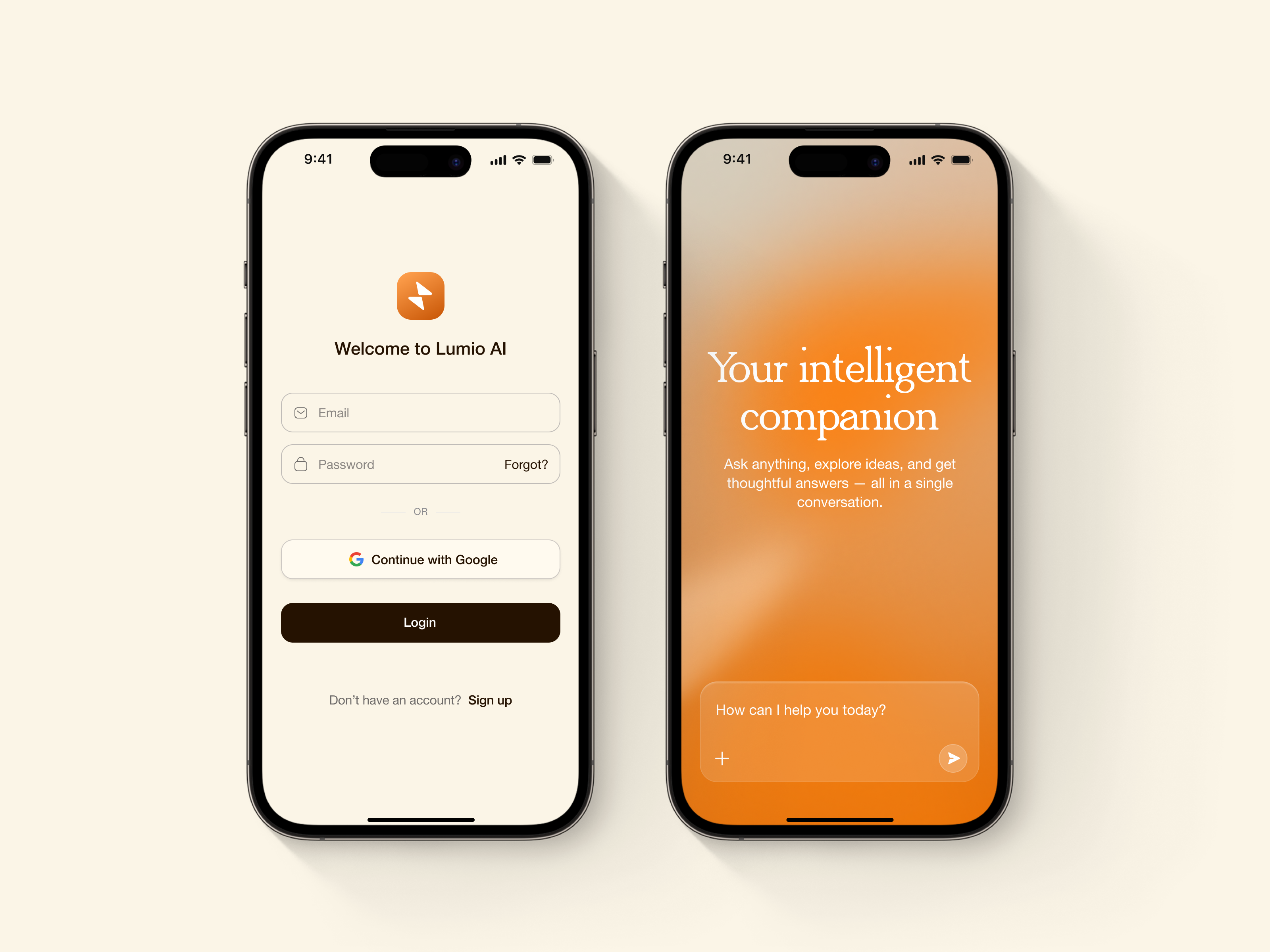 AI Mobile UI ✨