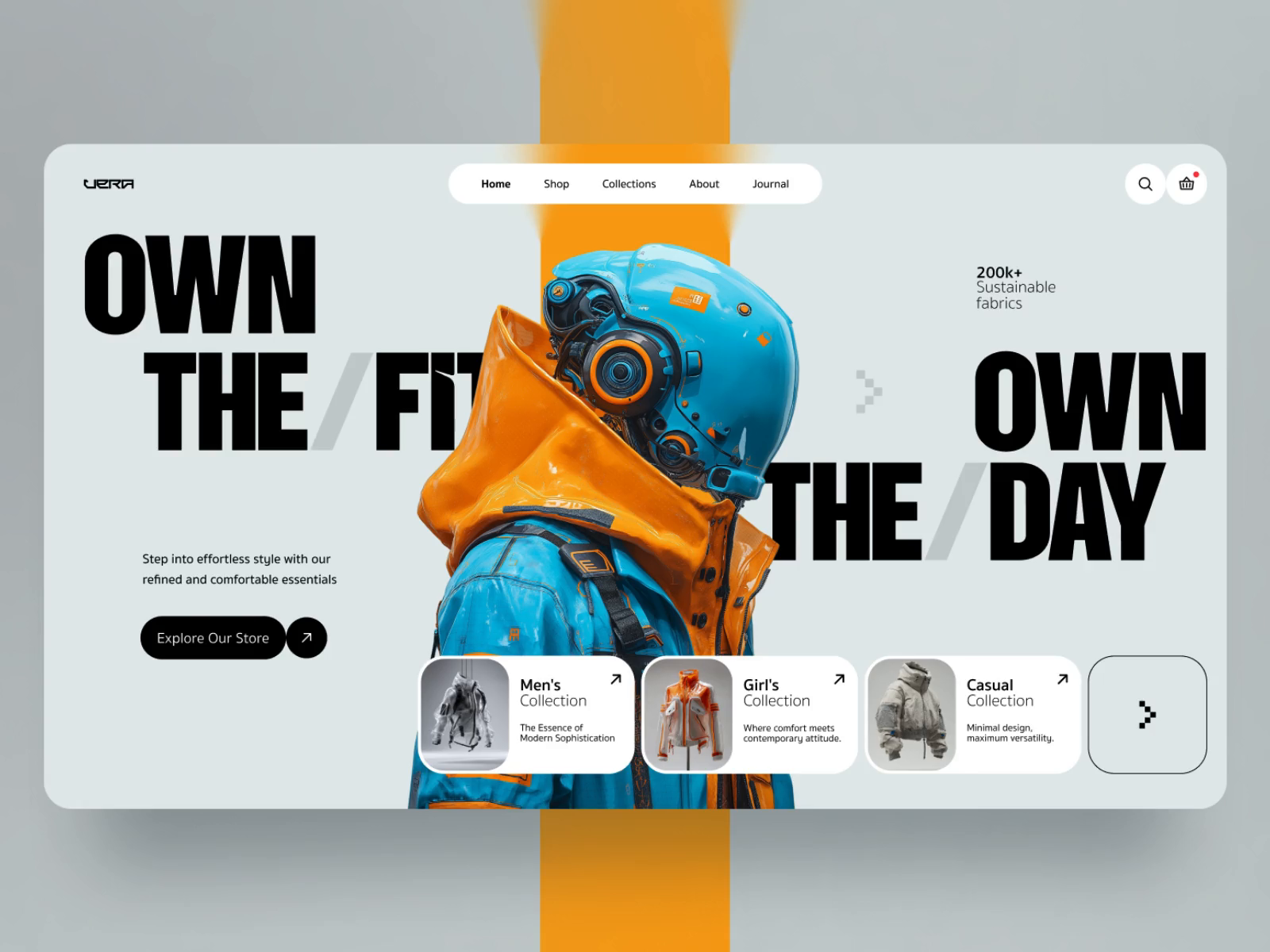 Vera - eCommerce Ui design Concept