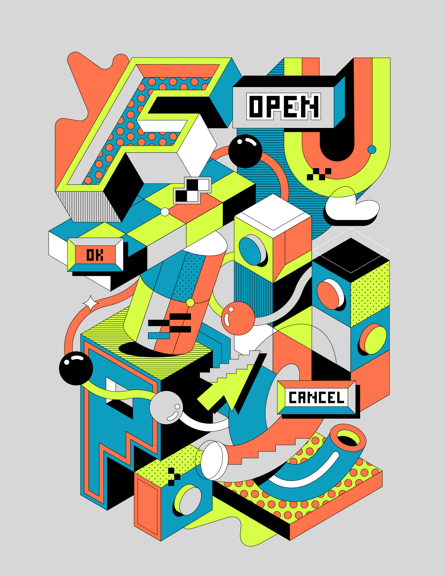 Open Future / Typography