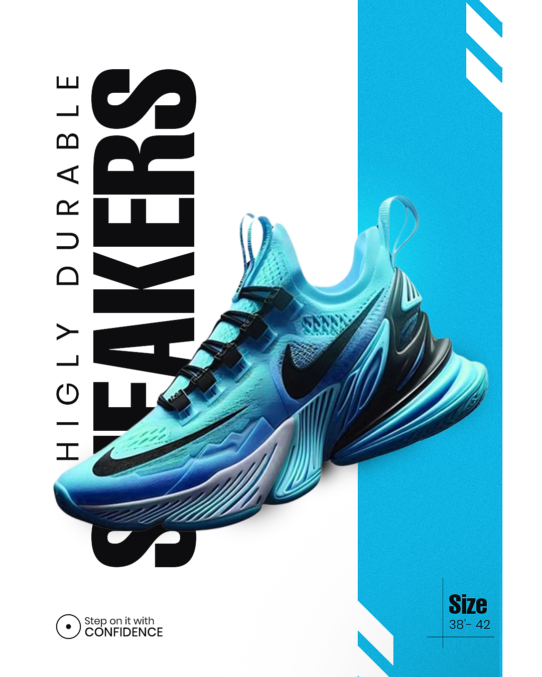 Sneaker Poster Design design graphic design poster