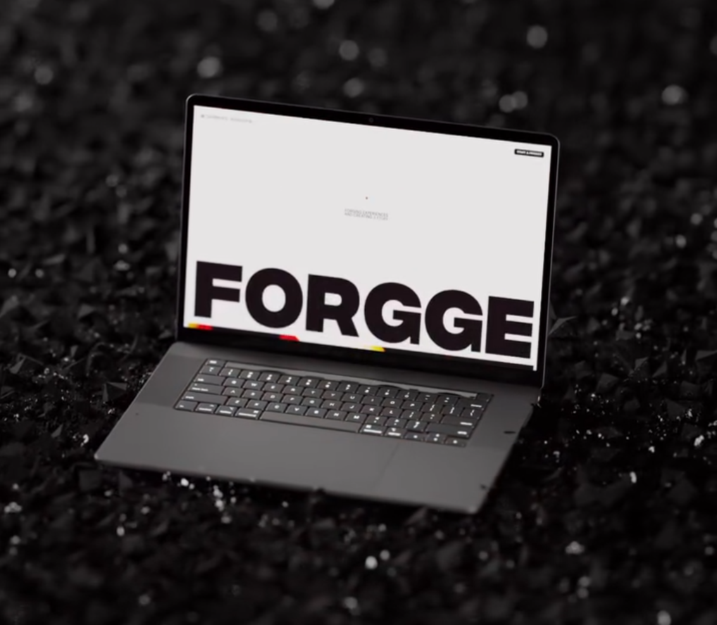 Forgge Concept site animation branding brasil design fire forge hot illustration interface orange red ui uidesign uiux warm website