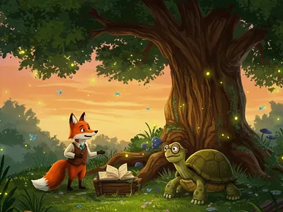 Whimsical Tales A Journey in KidLit Illustration 2d artist bear character book cover design character concept character design childrens book illustrator childrens publishing cute characters deer illustration digital illustration fairy tale art forest adventure kidlitart magical garden nursery illustration storybook artist treehouse art vibrant illustration visual storytelling whimsical art