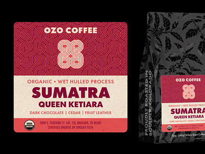 OZO Packaging — Single Origin bag beans beverage brand cafe coffee cpg design food label package packaging