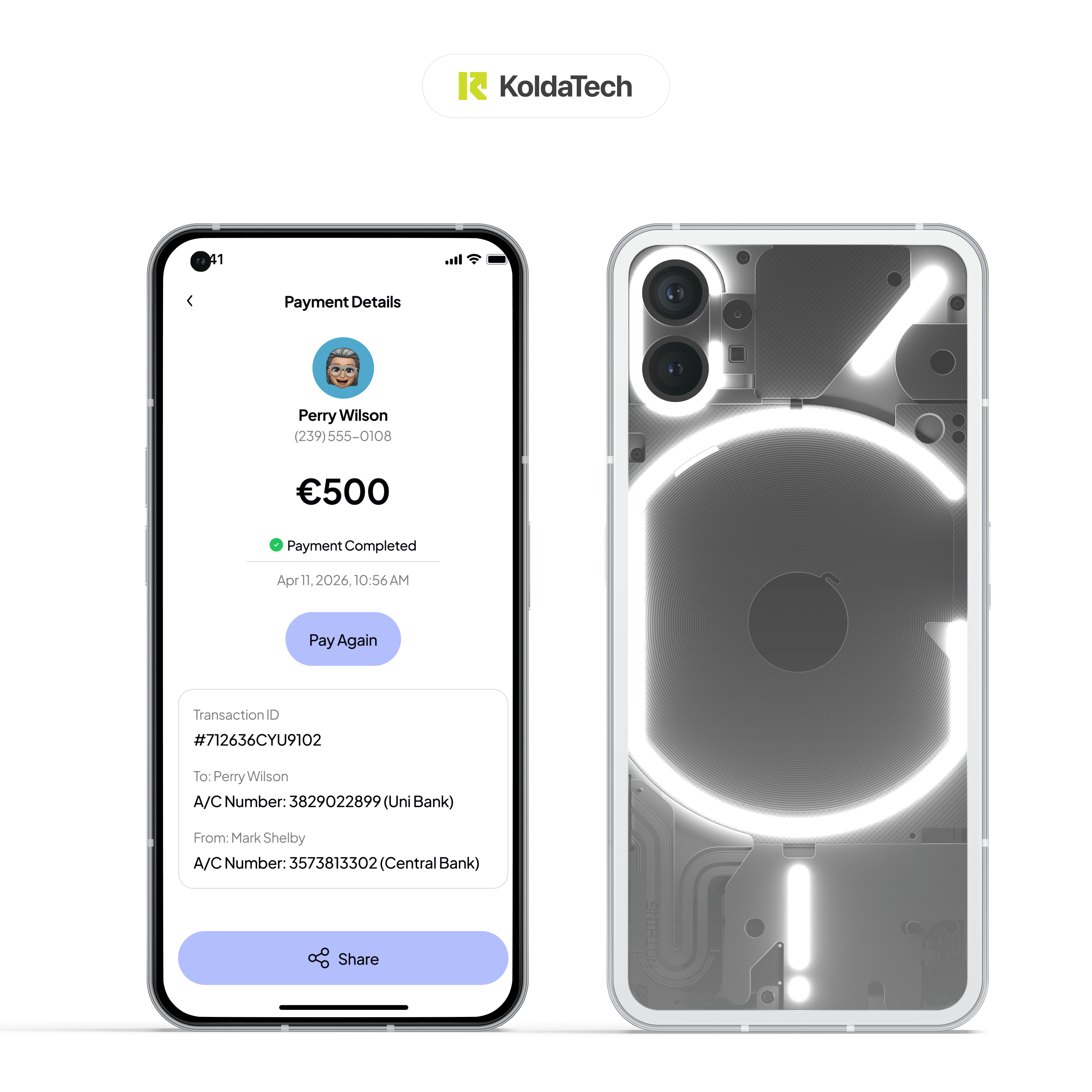 Example of Flash Pay — Fast,Easy & Secure Payment UI