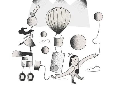 Magic Illustration artistic style black and white illustration classical arts creative illustration detailed illustration dreamlike composition editorial illustration elegant illustration ethereal aesthetic fantasy art graphic art humanities imagination line art monochrome design mystical design mythology concept refined aesthetic. sophisticated art sophisticated design