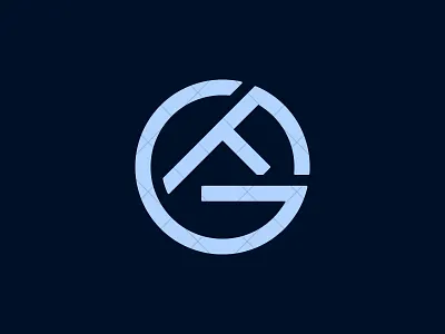 GF Logo branding circle design fashion fg fg logo fg monogram gf gf logo gf monogram identity logo logo design logos logotype minmalist monogram sisi sports typography