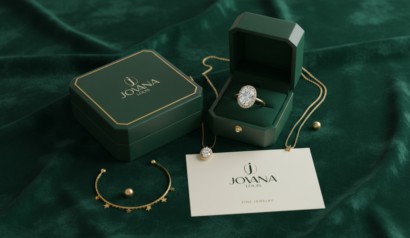 Example of Luxury Jewelry Branding Identity Design 