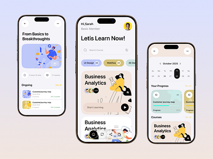 Modern E-Learning & Course Management App