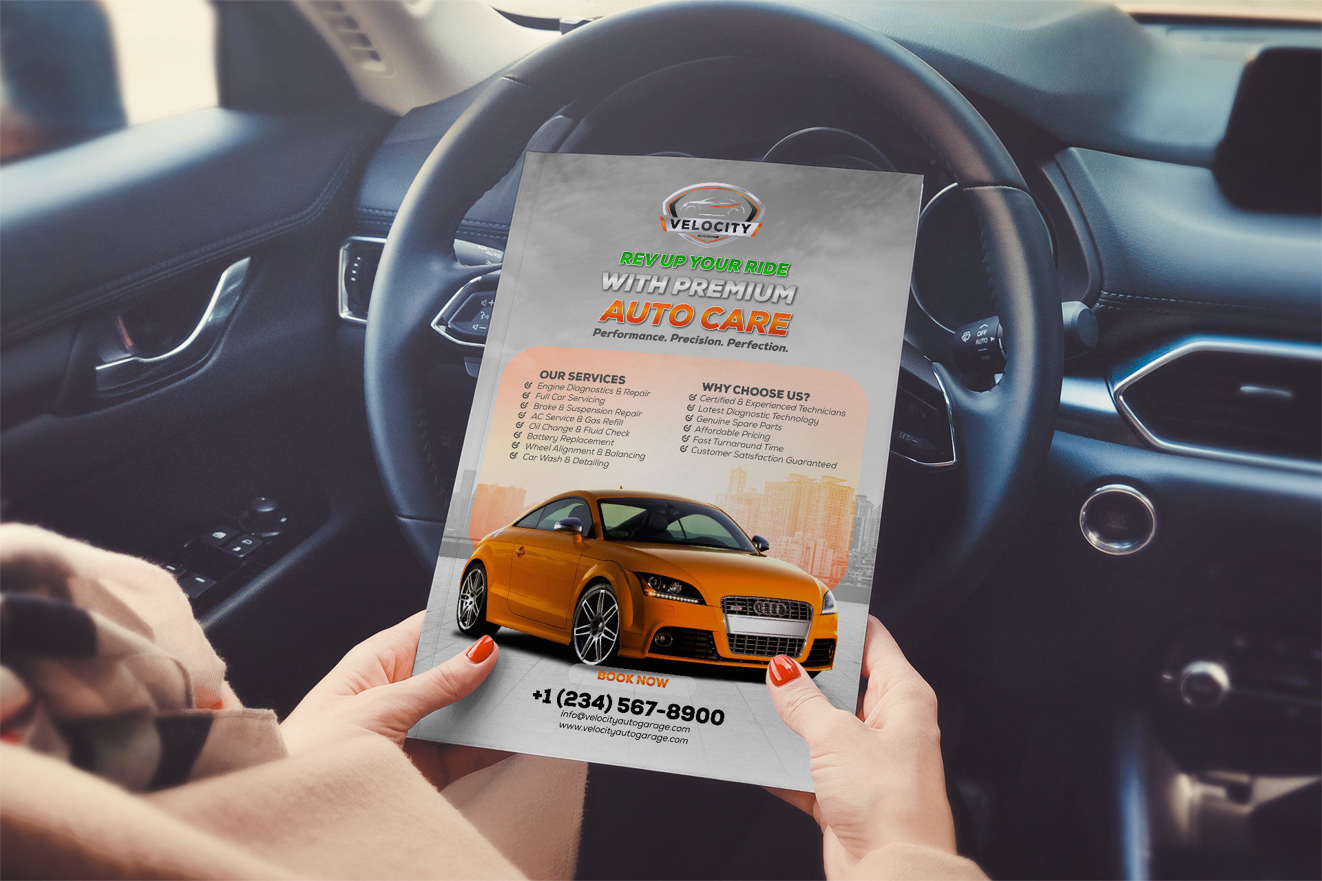 Example of Premium Modern Business Flyer Design 