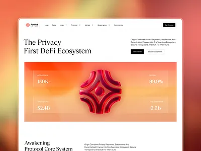 Crypto Defi Ecosystem Website Design crypto crypto landing page crypto marketplace crypto platform crypto ui crypto ux crypto website crypto website design defi defi website product design web design