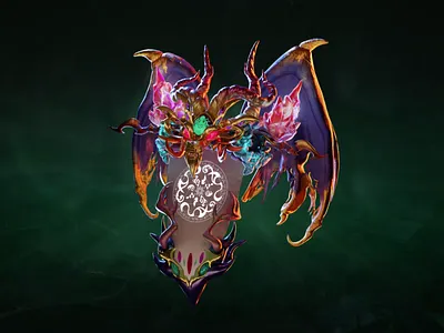 3D NFT Pass Animation 3d 3d render alchemy animation blender blockchain cinema 4d crypto dark fantasy fantasy flying game gaming graphic design illustration magic motion graphics nft pass