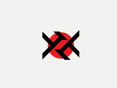 HX branding esports game logo gamer gaming hx hx logo japanese logo kung fu logo logo ninja logo x logo