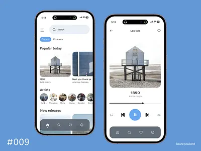 Daily Ui 009 - Music player apple daily dailyui design dynamic dynamic island figma flat icon inspiration ios iphone iphone14 minimal music musicplayer player ui uichallenge white