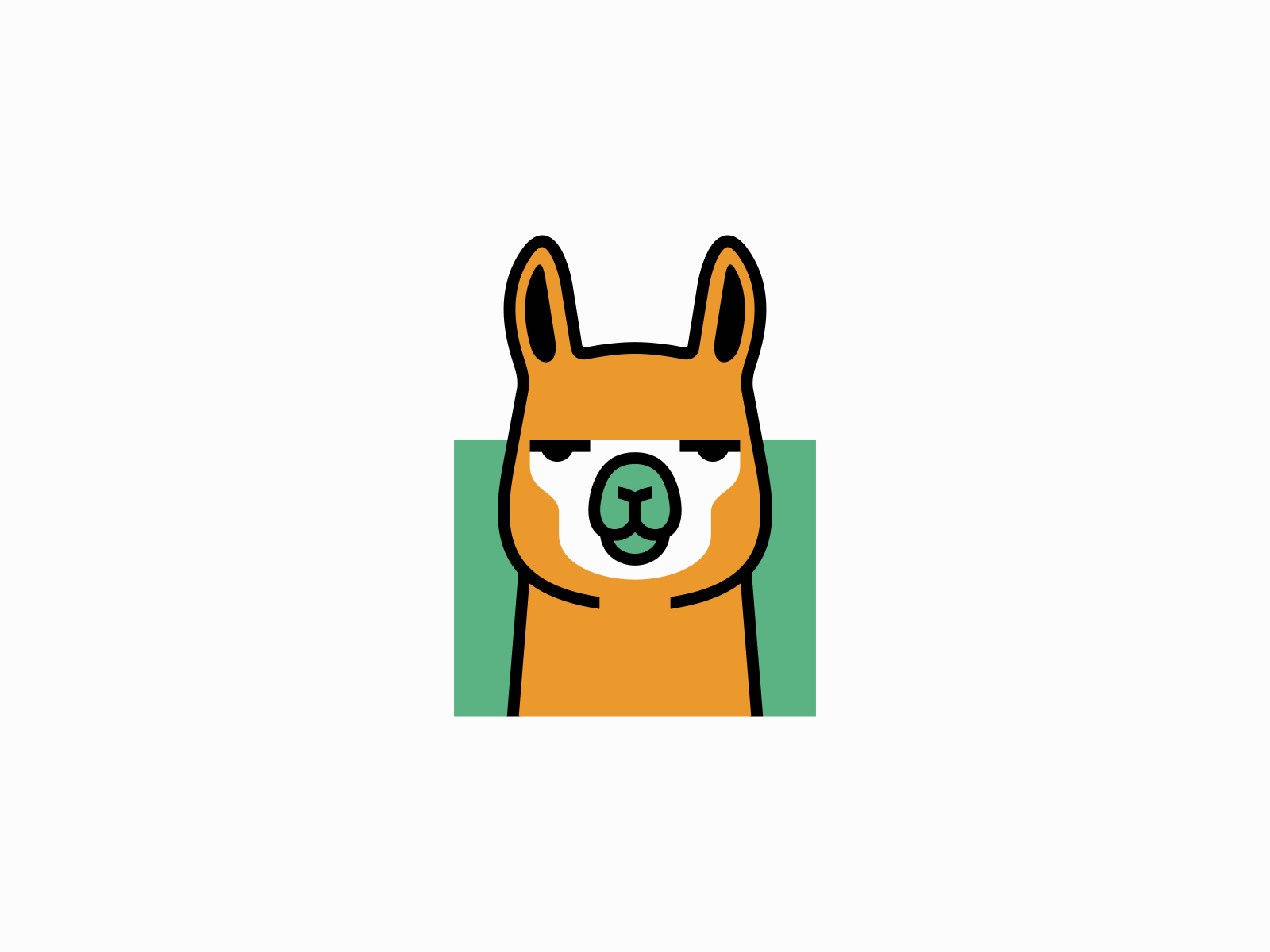 Unimpressed Alpaca Logo