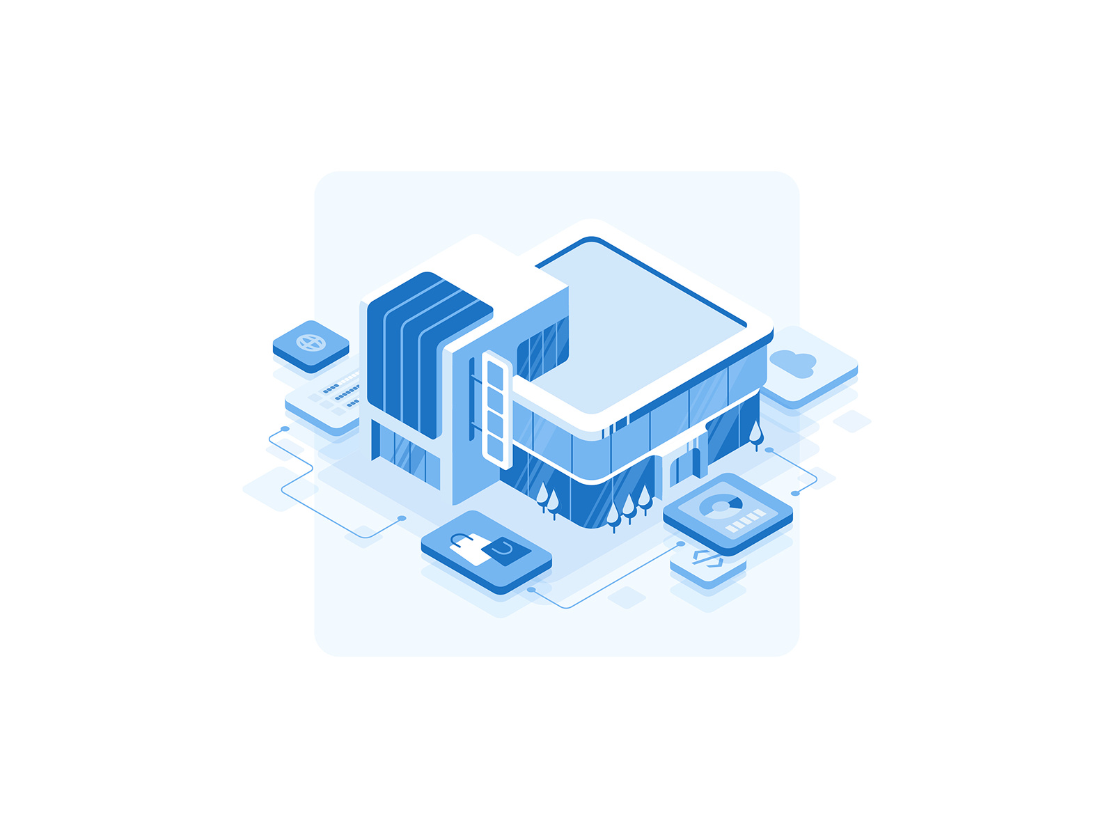 Example of Isometric Vector Illustration