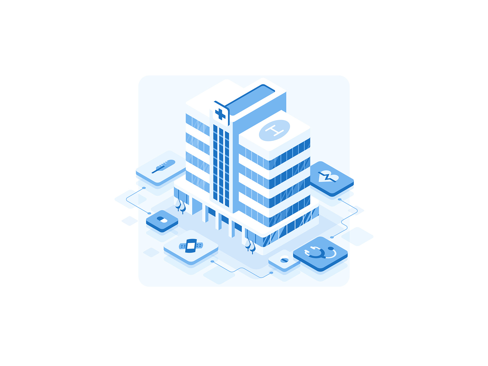 Example of Isometric Vector Illustration