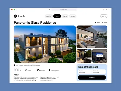 Real Estate Startup Web Design apartment rental booking interface creative website digital platform landing page map integration modern web design property marketplace property showcase real estate platform real estate website startup mvp web design web design inspiration web ui