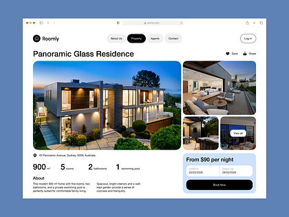 Real Estate Startup Web Design