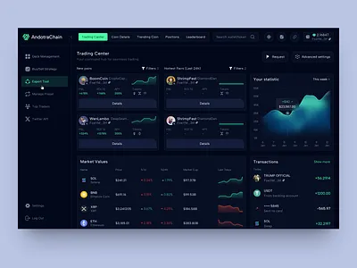 UI-UX for Crypto design interface platform product service startup ui uiux ux web website