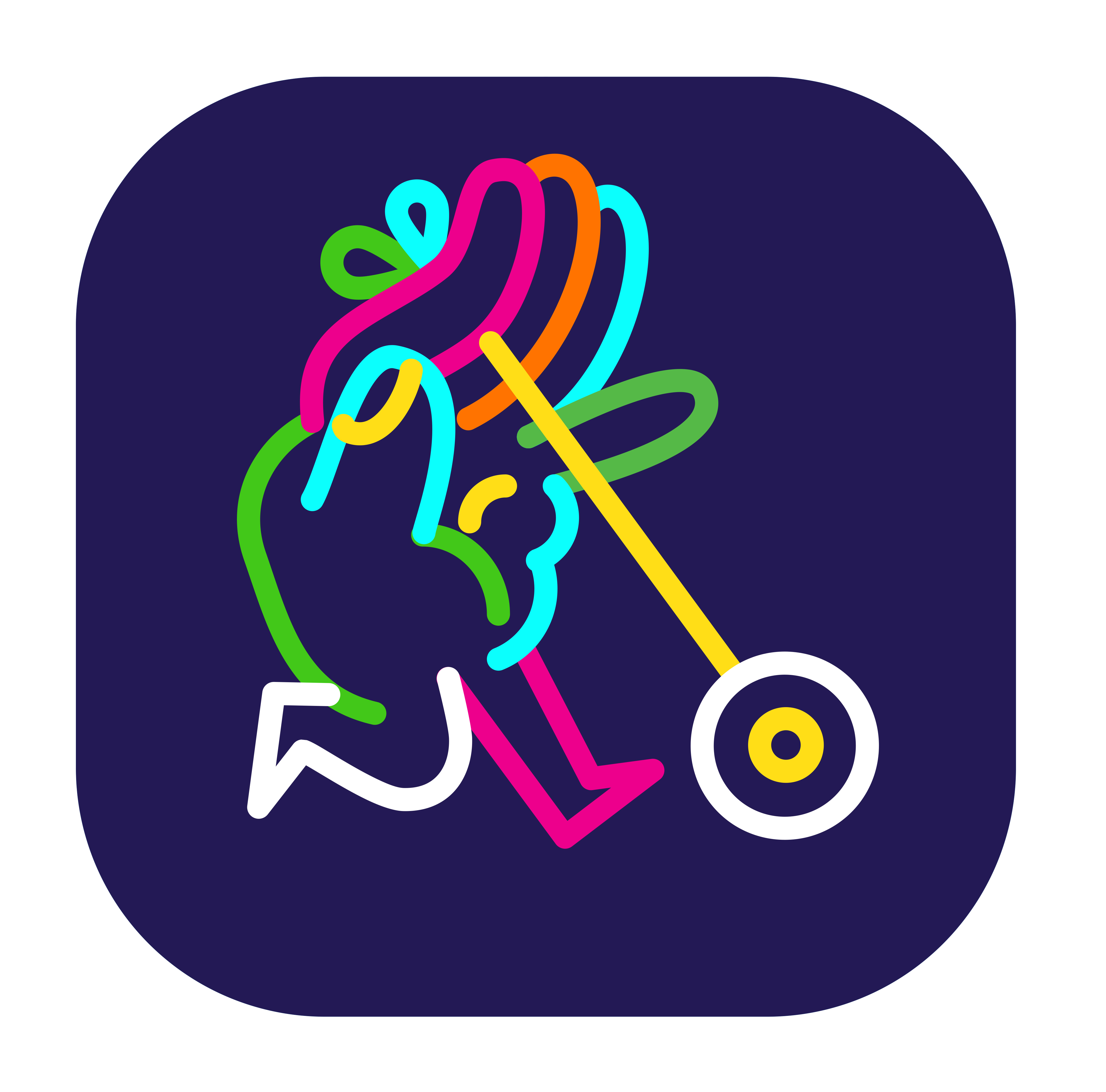 Updating my logo art direction color colour design fun glow graphic design hand illustration logo personal playful retro simple vector vibrant vivid