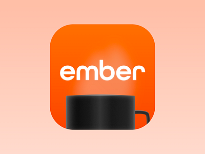 Ember Mug - App Icon app apple design icon ios