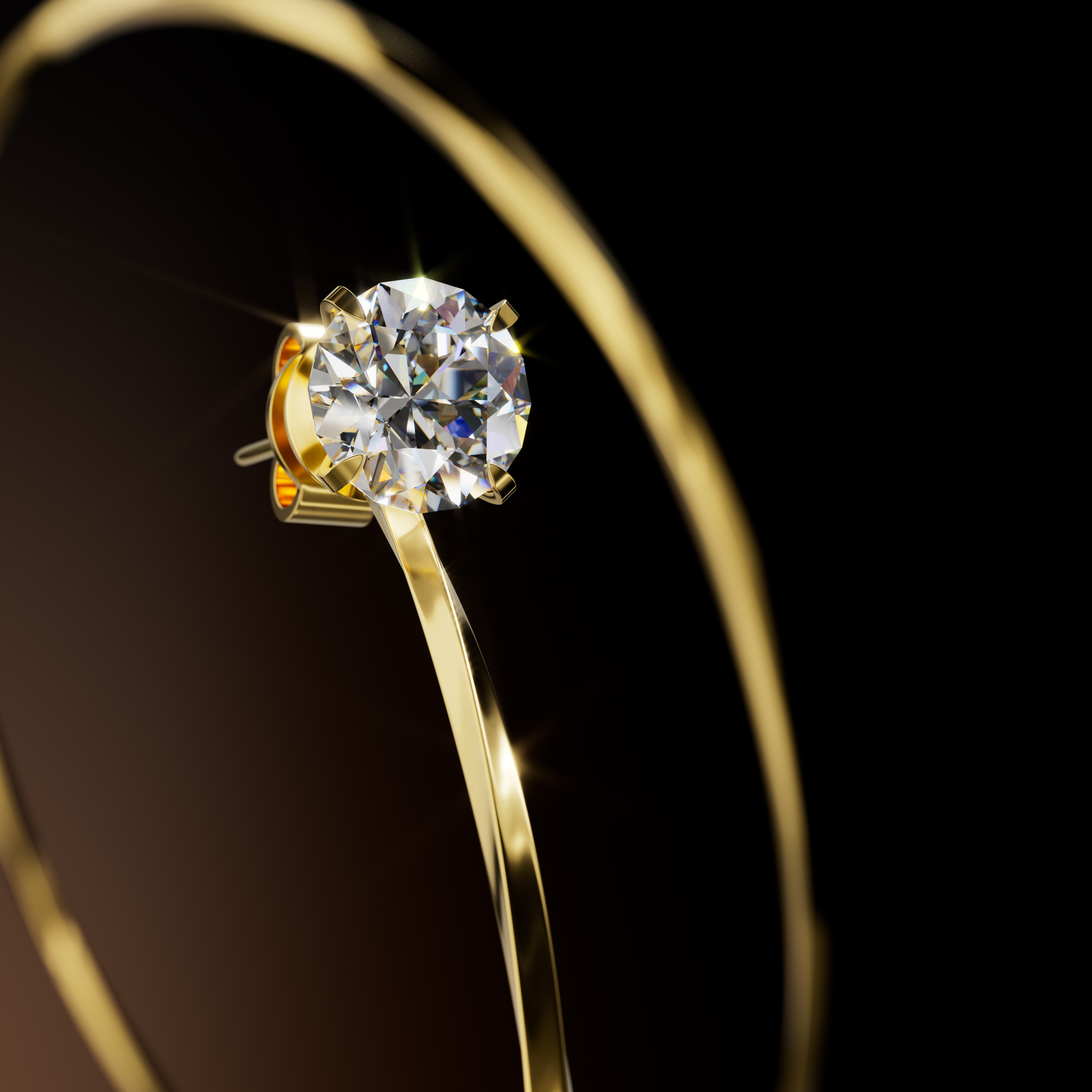 Example of 3D Jewelry Modeling, Render & Animation