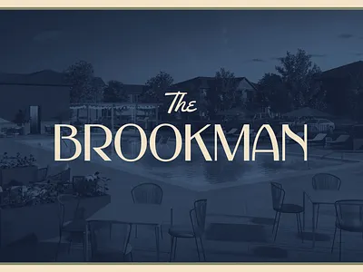 The Brookman Built-To-Rent community Brand Identity brand guidelines brand identity brand toolkit branding classic color design graphic design heritage logo modern real estate visual identity