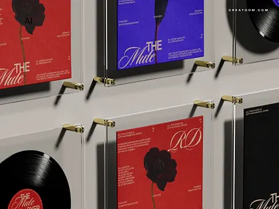 😍 Vinyl Record And Cover Mockups Hanging On The Wall adobe photoshop album mockup free free mockup freebies graphic design mockup music mockup psd vinyl vinyl artwork vinyl cover vinyl disc mockup vinyl pack vinyl packaging vinyl record mockup