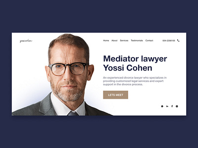 A website for a lawyer figma law lawyer lawyers firm ui ux web design
