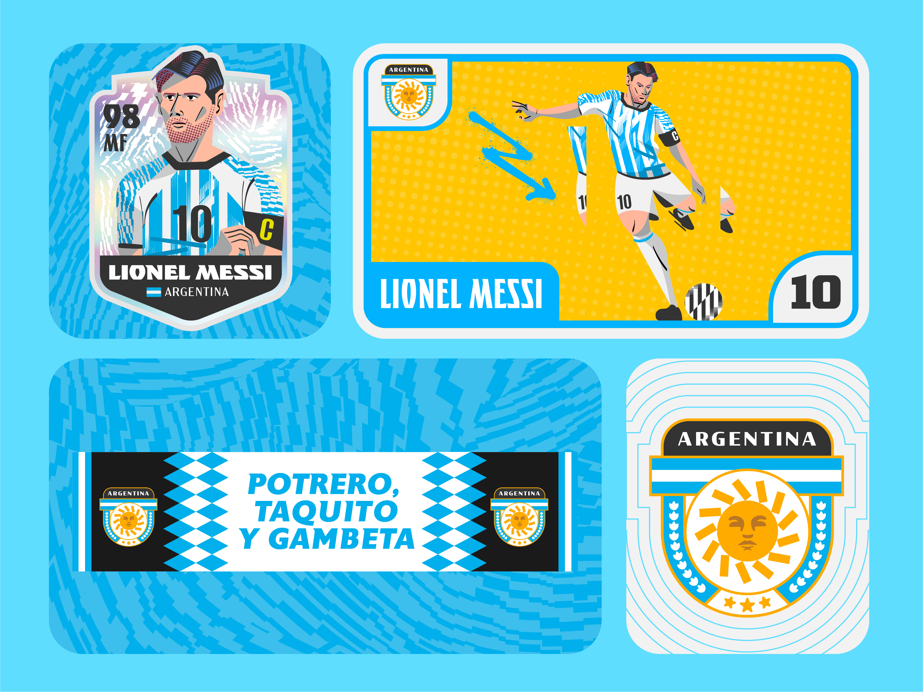 Argentina sticker collection - the FIFA World Cup 2026