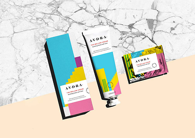 Body Cream Packaging branding design graphic design identity design typography