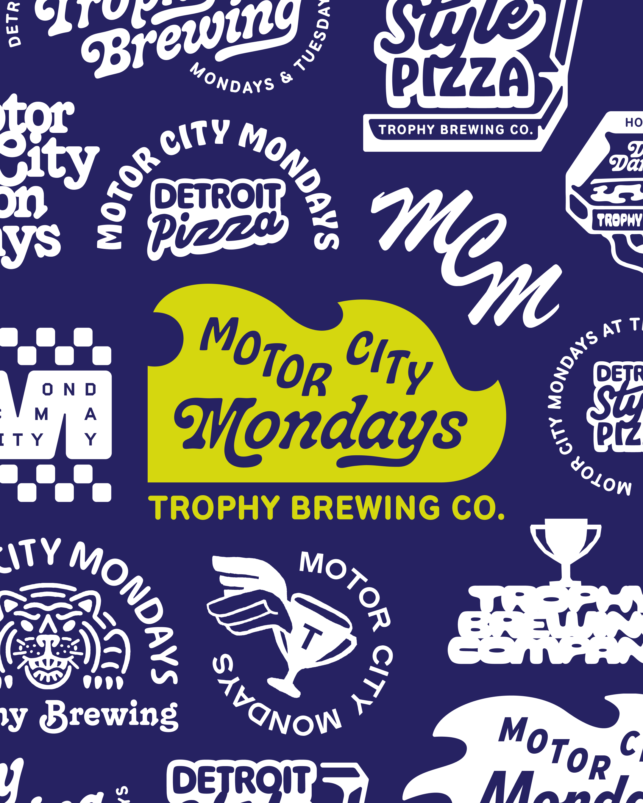 Motor City Monday Branding