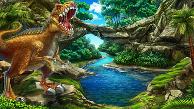 Baсkground image for the Dinosaur themed slot machine background background art background design background illustarion background picture digital art dinosaur dinosaur background dinosaur slot gambling game art game design graphic design illustration slot design slot game art slot game background slot machine