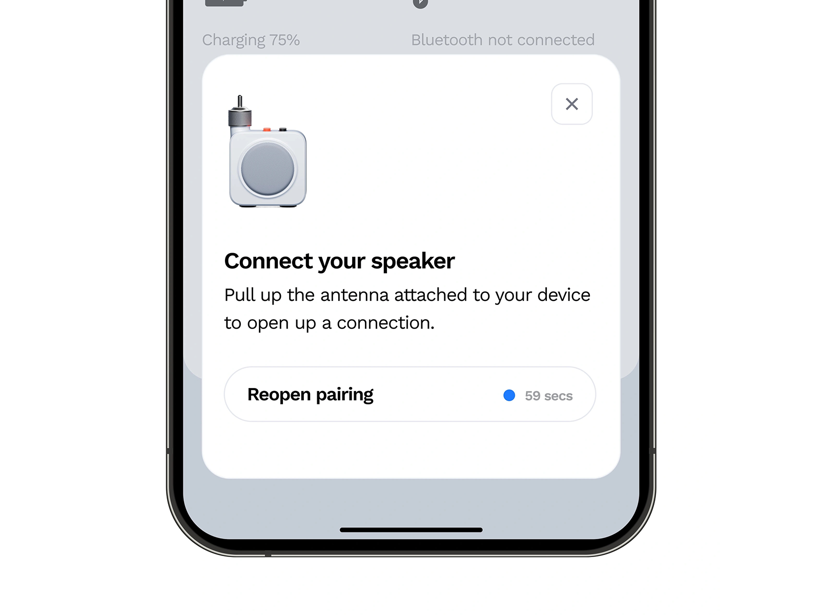 Device Pairing Onboarding – Mobile App Design