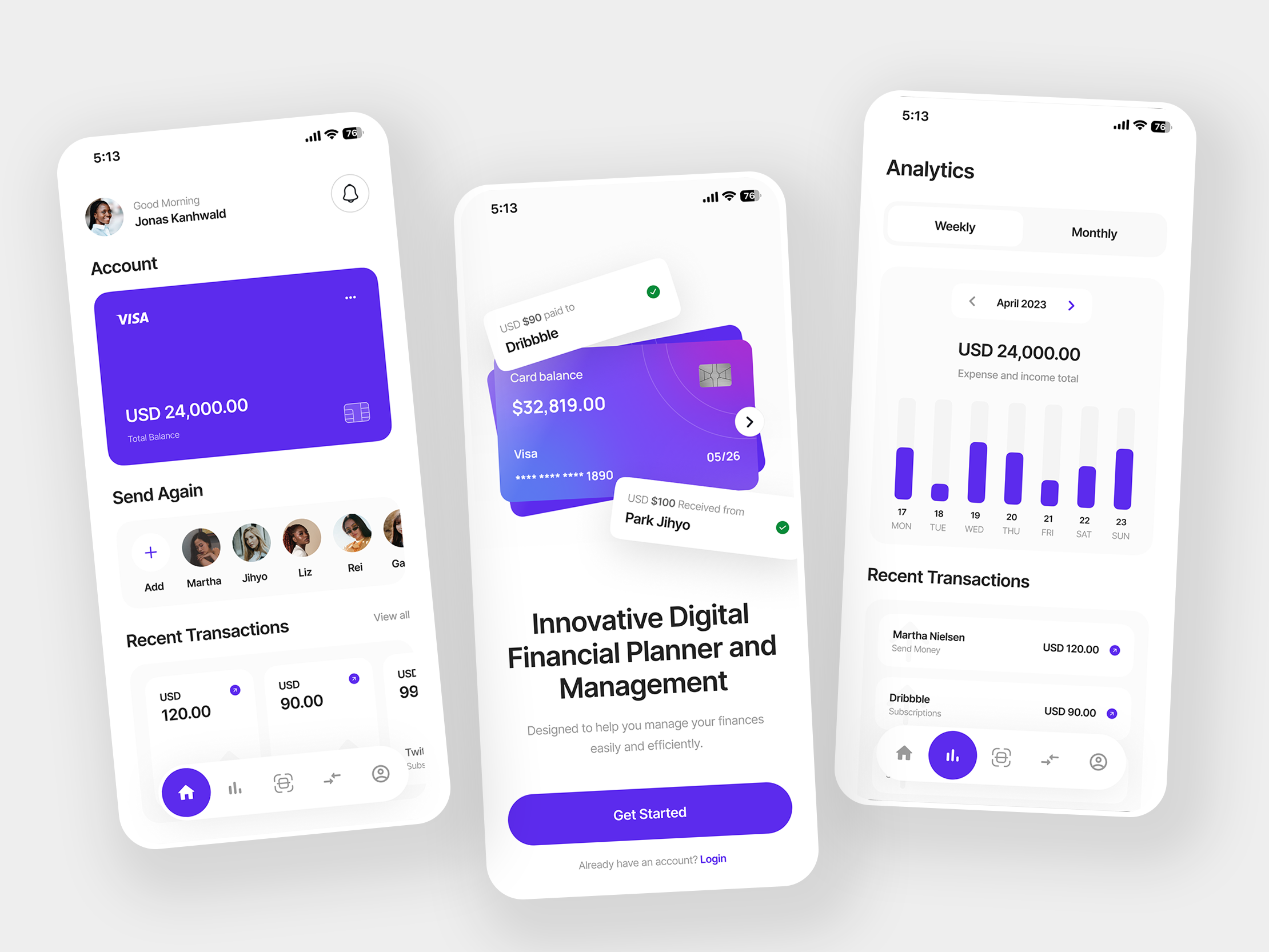 Finance Mobile App Design app design app ui ux design figma design mobile app ui ui design ui ux design
